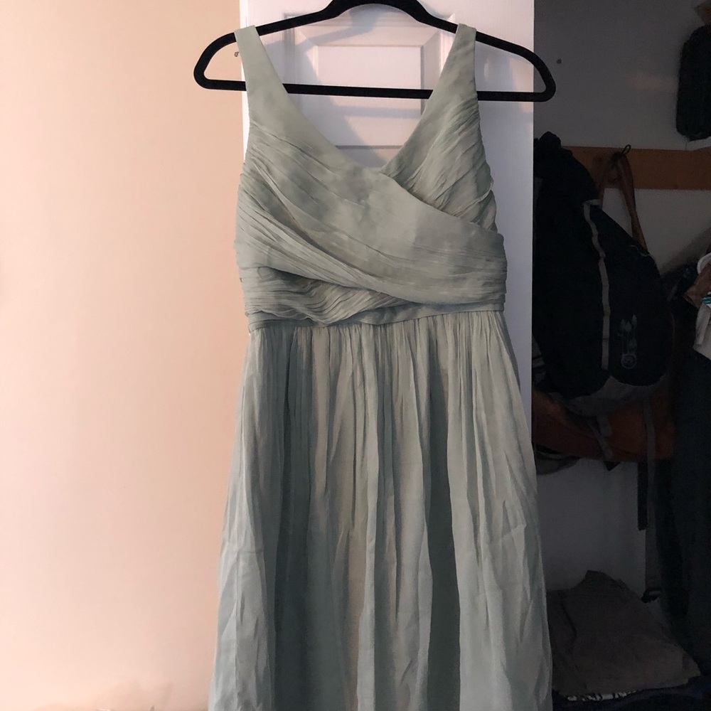 J Crew Heidi Dress in Silk Chiffon